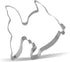3.8 Inch Stainless Steel Fish Cookie Cutter
