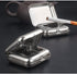 Stainless Steel Mini Pocket Ashtray, Portable Cigarettes Ash Tray with Lid, Compact Car Supplies for Office, Home