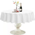 Softalker Round Tablecloth, Waterproof & Stain Resistant, Wrinkle Free Fabric Washable Polyester Table Cover for