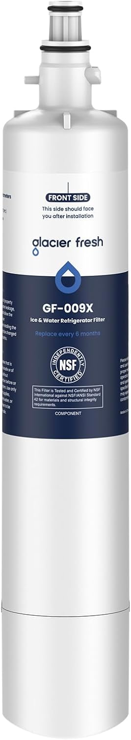 GLACIER FRESH Replacement for RPWFE, RPWF Refrigerator Water Filter, Compatible with GFE28 Series, 1 Pack