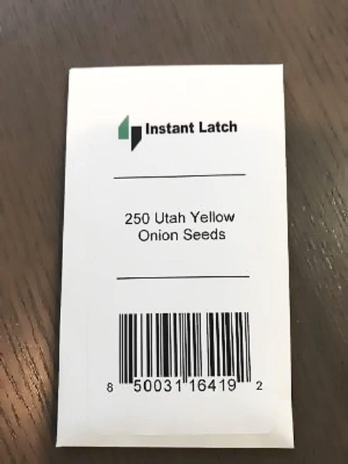 Instant Latch 250 Utah Yellow Sweet Spanish Onion Seeds for Planting Non GMO Heirloom Seeds Fresh Vegetable Garden Seed