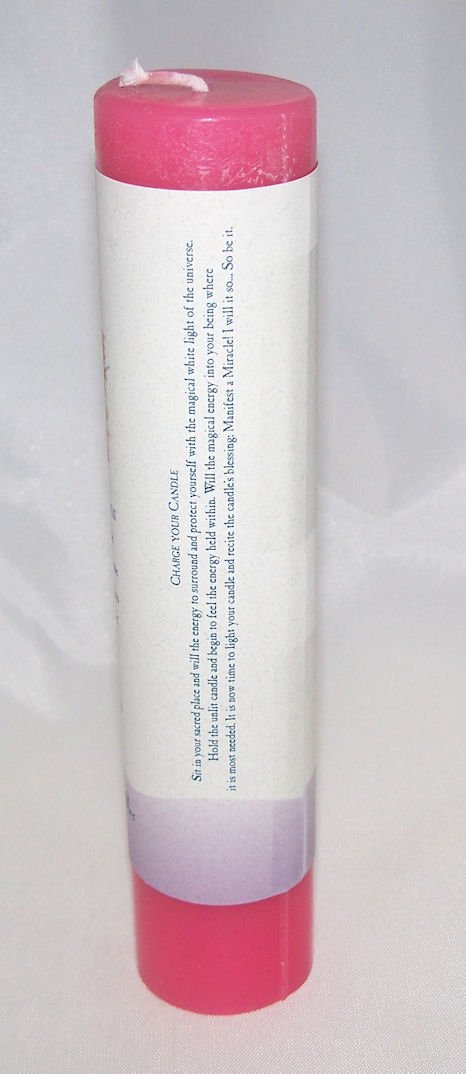 CRYSTAL JOURNEY Candle Pillar, Love, 1 EA