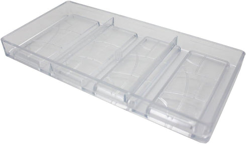 Goldbaking Plain Bar Chocolate Mold | Polycarbonate Candy Bar Mold for Fancy Bars