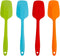 4-Piece Silicone Spatula Set, 11 Inch Large Heat-Resistant Rubber Spatulas, Non-Stick Flexible Baking Tool
