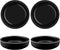 3.5" Ceramic Side Dish Set of 4 - Small Porcelain Soy Dipping Sauce Dishes for Serving