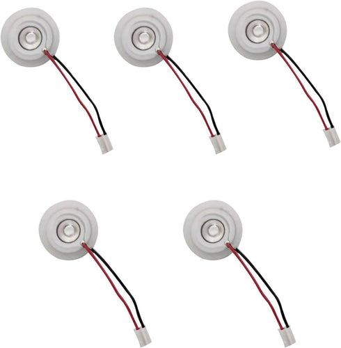 5pcs 20mm Fogger Ceramics Discs with Wire and Sealing Ring for Ultrasonic Mist Maker Humidifier Accessories