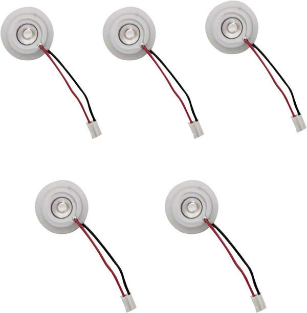 5pcs 20mm Fogger Ceramics Discs with Wire and Sealing Ring for Ultrasonic Mist Maker Humidifier Accessories