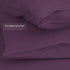 Soft Pillowcase Lightweight Purple Eggplant Microfiber Body Pillow Cover, 20x54 Inches, Set of 2 by Nestl