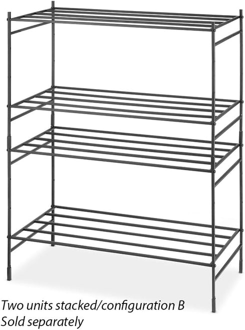 2-Tier Whitmor Modular Stacker Shelf