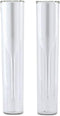 Contemporary Double-walled Glass Champagne Flutes
