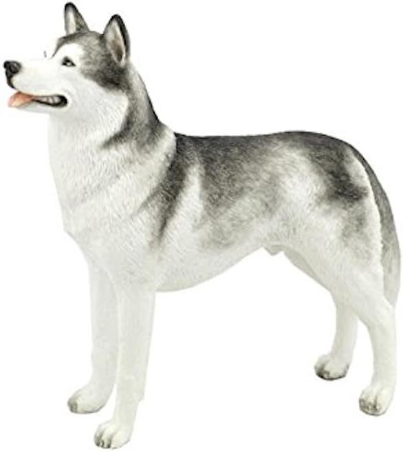 Siberian Husky Puppy Dog Animal Figurine 76376