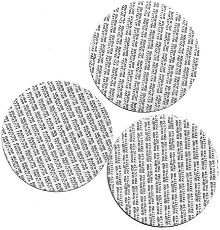 Pressure Sensitive Torque Activated Seals Cap Liners - 53mm, 100 PCS for Bottles & Containers