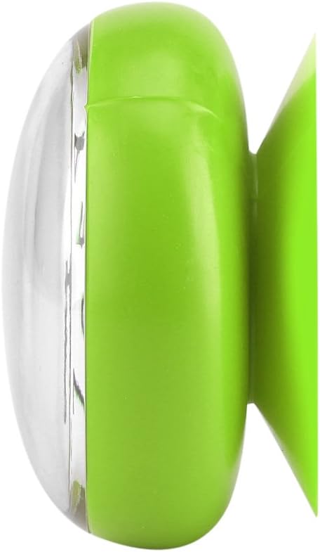 Ciglow Mini Waterproof Electronic Clock, Portable Shower Clock with Sucker, Green