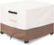 Patio Ottoman Cover Waterproof Heavy Duty Square Outdoor Ottoman Covers, 22W x