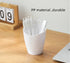 3 Pack Wall Mount Makeup Holder Organizer, Hanging Plastic Storage Cup for Makeup Brushes, Toothbrushes, Cosmetics
