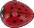 Mini Desktop Vacuum Cleaner Cartoon Ladybug Sweeper Handheld Vacuum for Cute Red Ladybird Shape