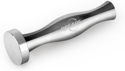 RECAPS Stainless Steel Coffee Tamper Tool Compatible with Nespresso Machine Refillable Filter Pressing 24mm
