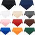 2 Pack 24X24 Inch Small Square Table Cloth Royal Blue Tablecloth Washable Polyester Solid Table Cover for Night Stand
