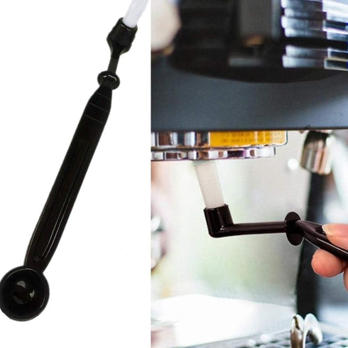 Coffee Machine Cleaning Brush Set, 2 Pieces Espresso Cleaner Brushes with Spoon Tool, Home Kitchen Accessories