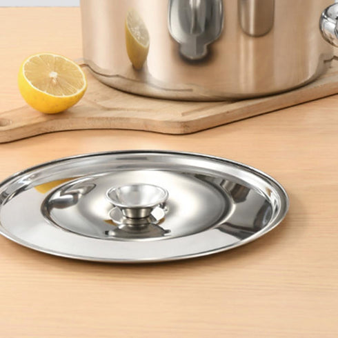 Stainless Steel 12 Inch Pan Lid, Dome Cover for Fry Pan, Spices Pots, Condiment Jar Cover