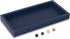 Small Silicone Bathroom Vanity Tray, Rectangle Soap and Sponge Holder for Kitchen Sink