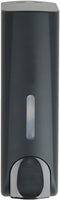 Shampoo and Conditioner Dispenser, No Drill Wall Mounted Shower Dispenser, Black, Single Chamber, 350ml