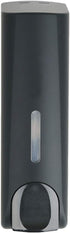 Shampoo and Conditioner Dispenser, No Drill Wall Mounted Shower Dispenser, Black, Single Chamber, 350ml