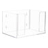Extra Large Trash Bag Dispenser Roll Holder, Wall Mount Acrylic Garbage Bag Dispenser Roll Holder for Kitchen Cabinet