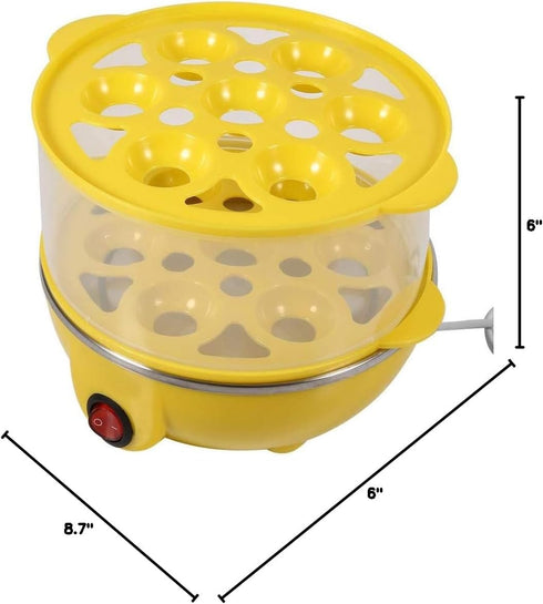 Sugoyi Egg Cooker, 220V Multi-Functional Double-Layer Electric Boiler Steamer, 2 Colors