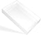 KHUBVIX White Tray 1510" with Cut Handles - Spill Proof Decorative Tray is