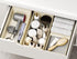 Set 4 Closet DIMJ Drawer Organizers Clothes, of Dresser Organizer Bins, Fabric Organizers and Storage, Shallow Drawer