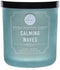 Contemporary Richly Scented Candle "CALMING WAVES" in Medium Jar with Lid