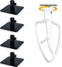Stand Mixer Attachment Holders, Compatible with Kitchenaid Mixer Accessories (Black)