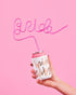 xo, Fetti Bachelorette Party Bride Vibes Can Cooler - White + Rose Gold, 10 Count, Bridal Shower Decoration
