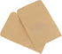 SHEUTSAN 500 Pack Kraft Bags with Window, 3.5 x 5.5 Inches, Resealable Ziplock Storage Pouches for Home and Business