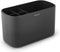 Brabantia Renew Bathroom Caddy (Dark Grey) - Compartments for Toothbrushes, Toothpaste, Soap