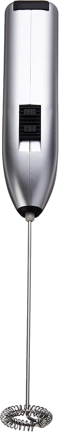 Fox Run Handheld Milk Frother Mixer, 1.25 x 1.5 x 8 inches, White