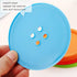 Creativee 10Pcs Silicone Drink Coaster,Colorful Round Button Shaped Cup Cushion Holder,Coffee Drink Mat,Heat Insulation