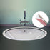 39 Inches Water Barrier for Sink - Silicone Self-Adhesive Shower Splash Guards for Bathtub, Bathroom