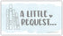 50 Blue Watercolor Books for Baby Shower - Request Cards, Invitation Inserts for Boy Baby Shower
