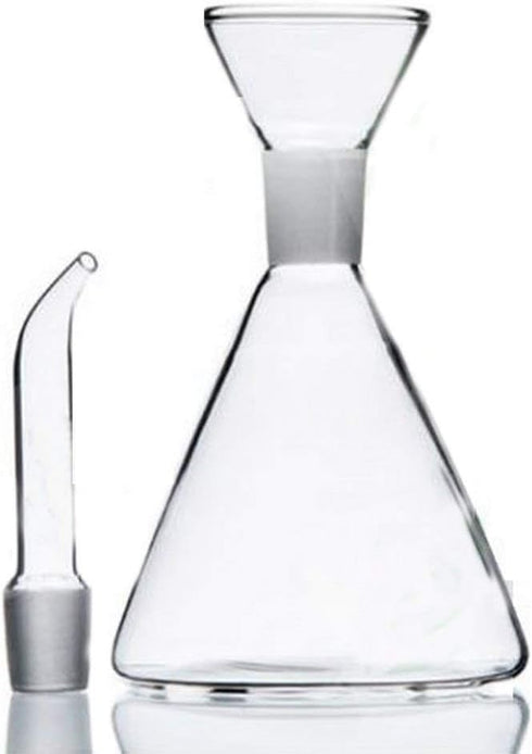 ELETON Olive Oil Dispenser Bottle - Glass with No Drip Bottle Spout - Pourer Dispensing Bottles for Kitchen - 16 oz