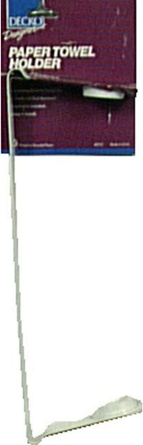 Decko Bath Products 48310 Paper Towel Holder, White