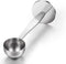 Two-in-One Stainless Steel Coffee Scoop Tamping Spoon, Dual-Purpose Coffee Tool for Measuring and Tamping