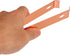Ice Tongs for Sugar Cubes, Stainless Steel Serving Tongs for Appetizers, Kitchen Tongs for Tea Party (Copper Plating)