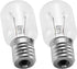 Whirlpool Microwave Light Bulb - Dimmable 125V 40W E17 Base, Fits Maytag GE Amana Over The Range Hood (2)