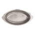 Winco Stainless Steel Oval Au Gratin Dish, 15-Ounce