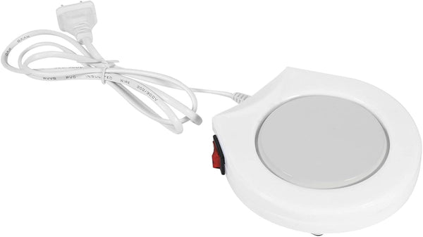 Cup Warmer Pad, Electric Powered Constant Temperature Coffee Warmer Plate for Office Home Desk Use