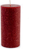 Root Candles Unscented Timberline Pillar Candle, 3 x 6-Inches, Garnet