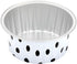 KEISEN 5oz Set of 24 Disposable Aluminum Foil Cups, 125ml for Muffin Cupcake Baking, Spot Color