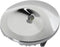 Compatible LED Light Bulb for GE Refrigerator, WR55X11132 WR55X25754, Chrome Color Cover Light Kit